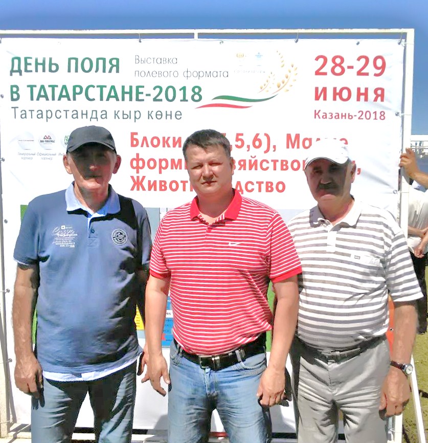 Делегация Башкирского НИИСХ на «Дне поля в Татарстане»